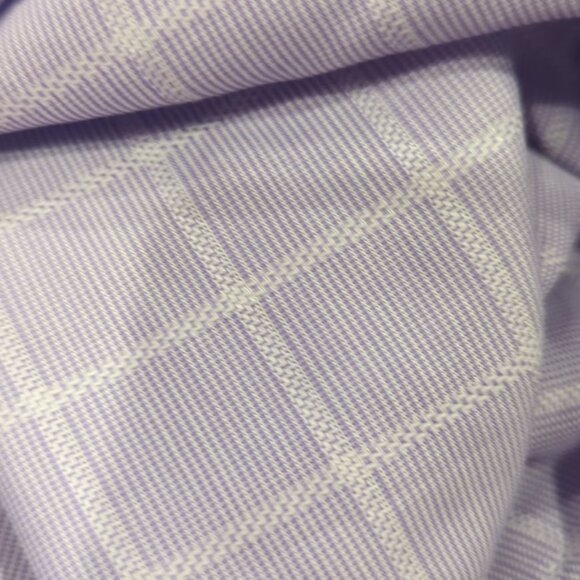 Hugo Boss regular fit Purple Large Check Long sleeve dress shirt - Picture 8 of 9